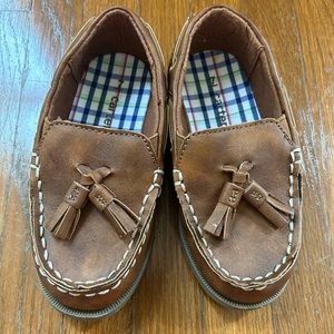 Never been worn toddler boys carters loafers